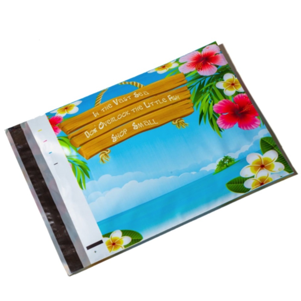 25  10X13 Tropical Poly Mailers PRICE IS FIRM - Picture 3 of 4